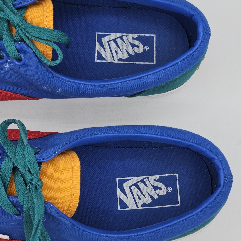 Vans Era Primary Color Block Style Shoes Size 11 -NWOT - Picture 11 of 16